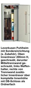 Waffenschrank Modell Leverkusen-Puhlheim 8 WH 1507 Höhe